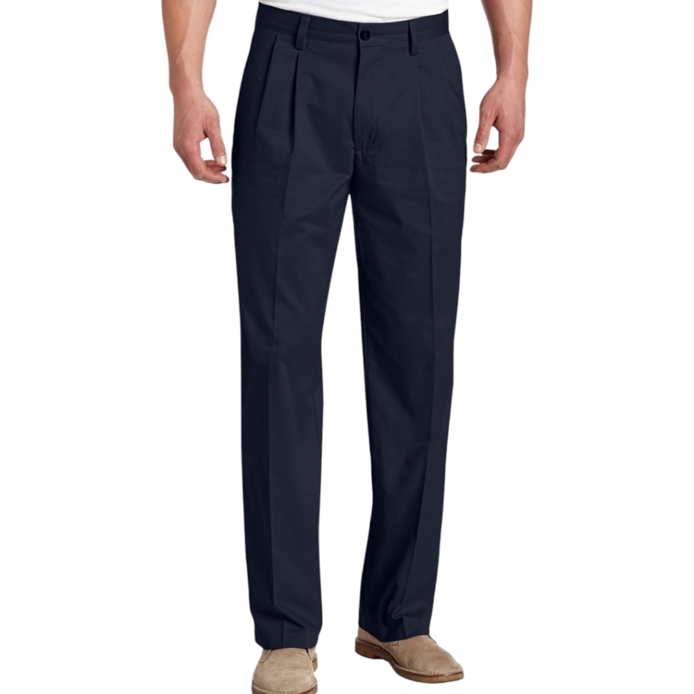 Dockers Men's Navy Flex Comfort Classic Fit Pants Size 40x29